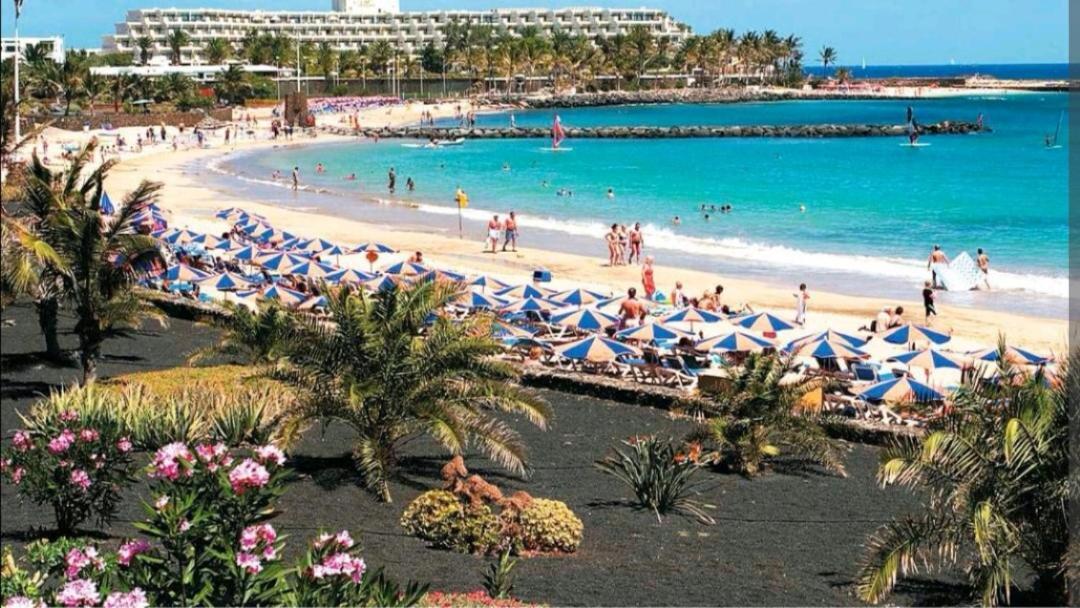 Casa El Mar Lägenhet Costa Teguise Exteriör bild